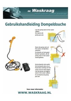 Gebruikshandleiding dompeldouche